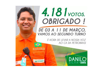 Danilo Silva vence 1º turno da eleição para o CA da Petrobrás