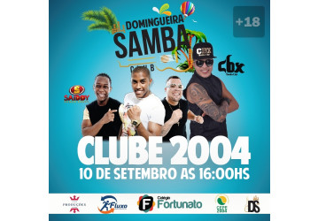 Domingueira Samba no CLUBE 2004