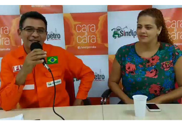 Cara a Cara – Programa ao vivo do Sindipetro Bahia alcançou mais de 16 mil internautas na segunda-feira, 08/01