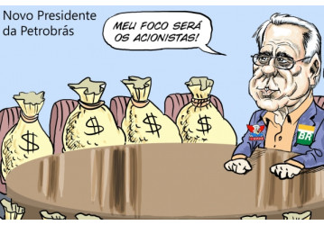 'Presidente da Petrobrás assume para beneficiar concorrentes'