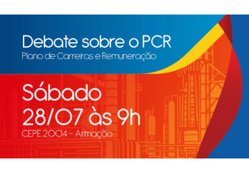 PCR é tema de debate realizado pelo Sindipetro Bahia neste sábado, 28