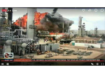 Explosão em refinaria nos EUA deve servir de alerta para a Petrobrás