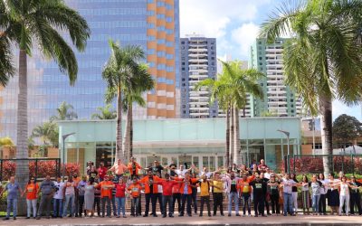 Um abraço pela permanência da Petrobrás na Bahia