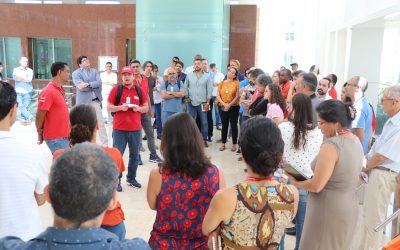 Sindipetro realiza assembleia com trabalhadores da Torre Pituba; Confira as deliberações