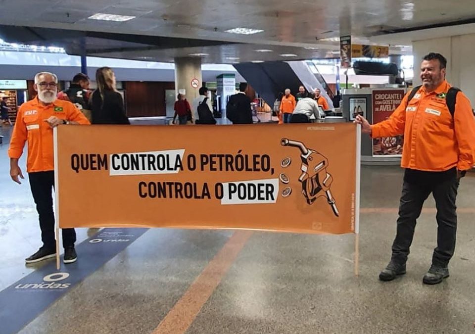 Brigada petroleira em Brasília