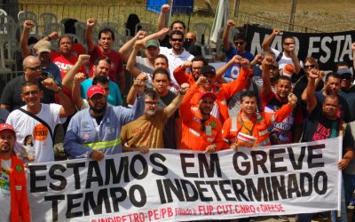 Atenção, petroleiros: Greve é um direito. Não aceite intimidações da gestão da Petrobrás