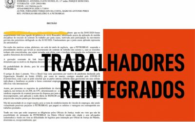 Justiça do ES determina reintegração de petroleiros demitidos. “Há sério indício de prática antissindical”, afirma juiz