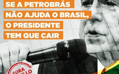 #ForaCastelloBranco: Petroleiros mandam o recado nas redes sociais