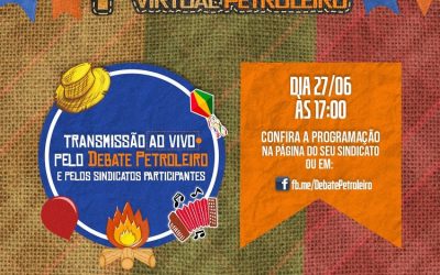 1° São João Virtual Petroleiro acontece nesse sábado (27), a partir das 17h