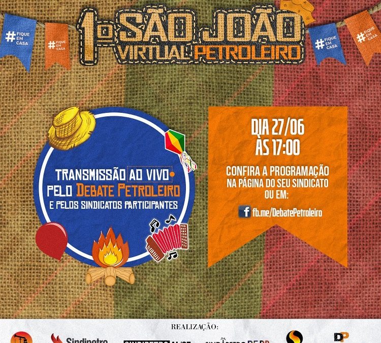 1° São João Virtual Petroleiro acontece nesse sábado (27), a partir das 17h