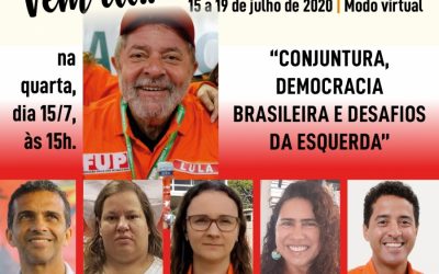 Começa nesta quarta o 18º Confup, 100% virtual e com participação do ex-presidente Lula