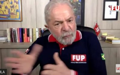 “Temos de gritar todos os dias: o Brasil não está à venda”, afirma Lula no Confup