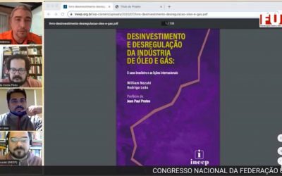 18º  Confup –  Pesquisadores do INEEP lançam livro e alertam para pilhagem da Petrobrás