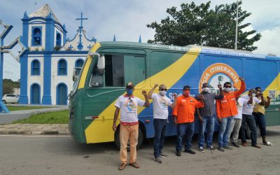 Mata de São João recebe a vigília petroleira em defesa da Petrobrás e da Bahia