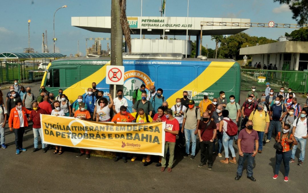 Petroleiros da Bahia lançam campanha para comemorar os 70 anos da Refinaria Landulpho Alves