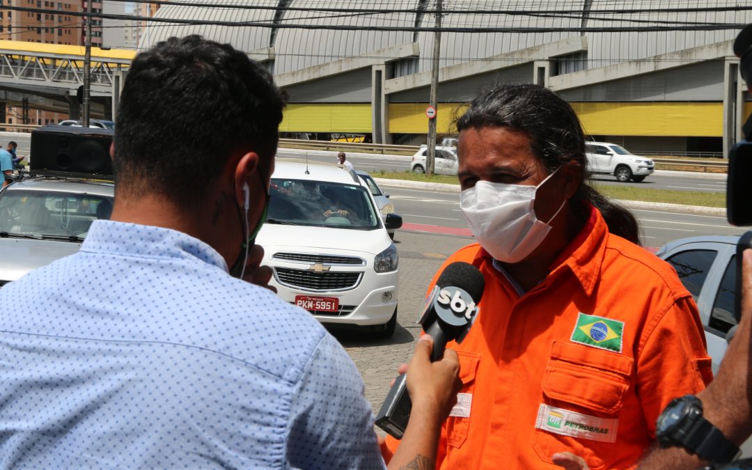 Sindipetro fecha a semana com ação do preço justo da gasolina em Salvador