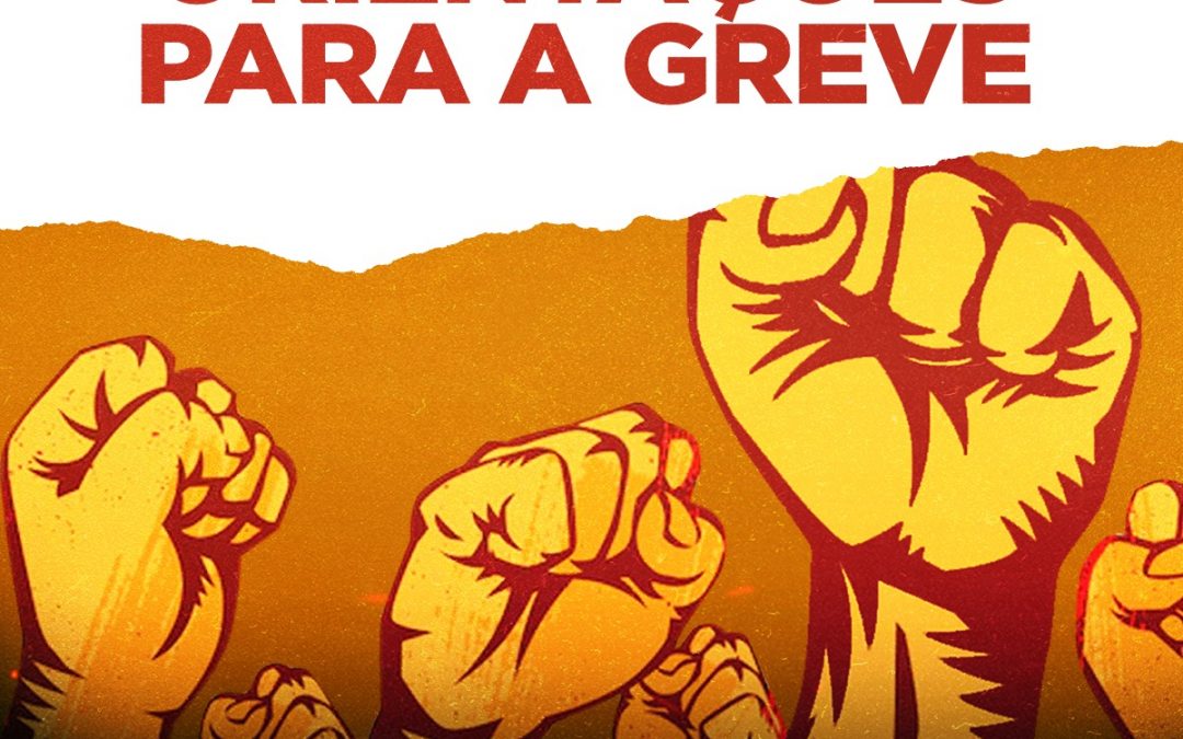 Orientações para a greve