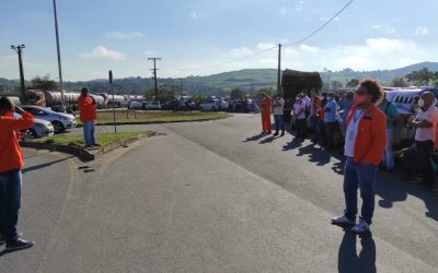 Greve dos trabalhadores da PBio, na Bahia, começa com 100% de adesão e parada de produção