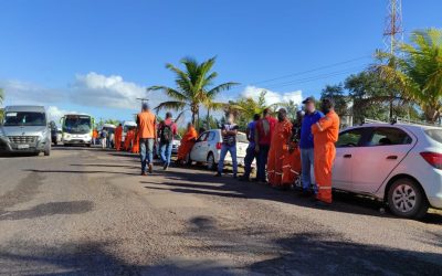 Trabalhadores da Telsan entram no quarto dia de greve