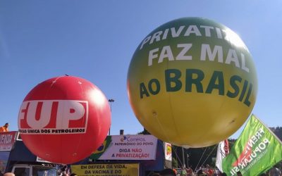 Atos Fora Bolsonaro marcarão 68 anos da Petrobrás, com protestos contra a privatização e os preços abusivos dos combustíveis