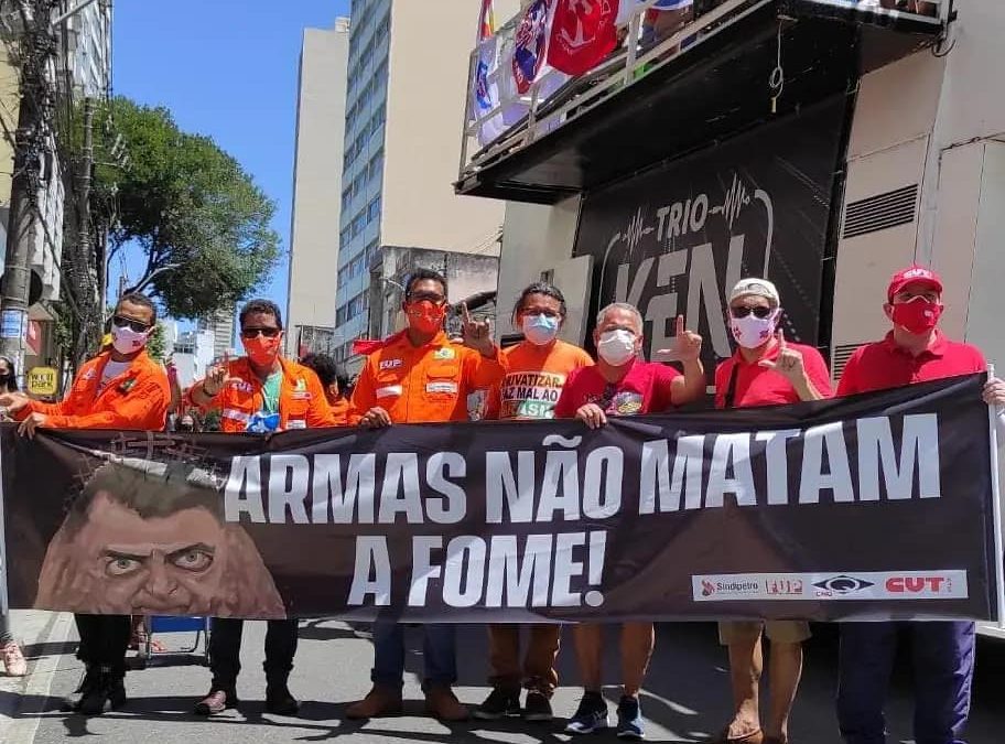 Sindipetro Bahia convoca petroleiros a ocupar as ruas no dia 2 de outubro pelo fora Bolsonaro