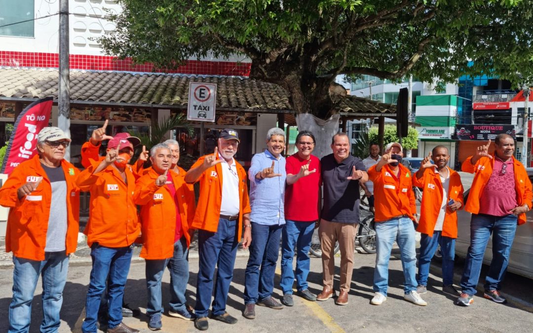 Petroleiros da Bahia participam de caravana do Programa de Governo Participativo do time de Lula, na região do Sisal