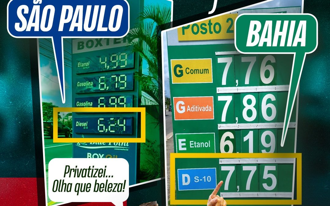 Após privatização da RLAM, diesel teve alta de até 58,11% na Bahia, em cinco meses