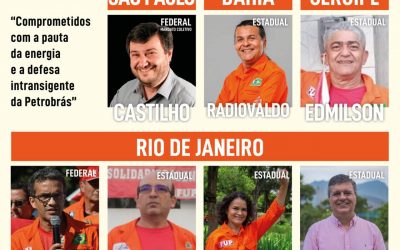 Petroleiros e petroleiras pré candidatos são apresentados durante X PLENAFUP