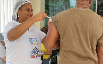 Sindipetro-Ba faz parceria inédita com secretaria de saúde de Salvador e promove Dia D de Vacinação