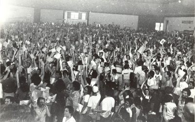 Sindipetro-Ba celebra 40 anos da CUT, a maior central sindical da América Latina