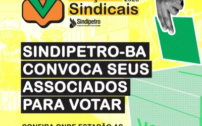 Eleição sindical: Sindipetro-BA convoca seus associados para votar