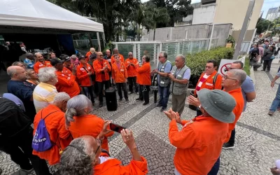 Após 15 dias de vigília pelo fim dos PEDs, petroleiros se organizam para a luta em Brasília