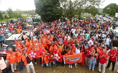 Ato em comemoração aos 74 anos da RLAM reafirma a importância da luta pela volta da refinaria para a Petrobrás