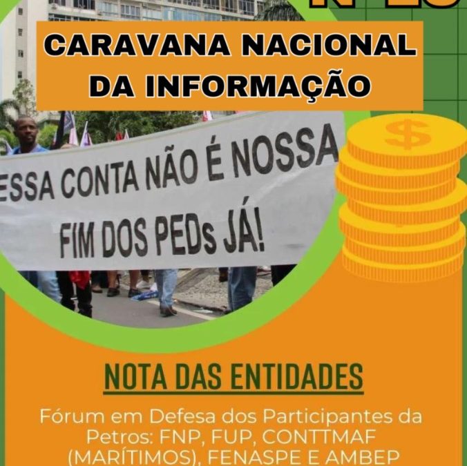 13ª Nota de Esclarecimento e Informações sobre os Equacionamentos dos Planos Petros do Sistema Petrobrás